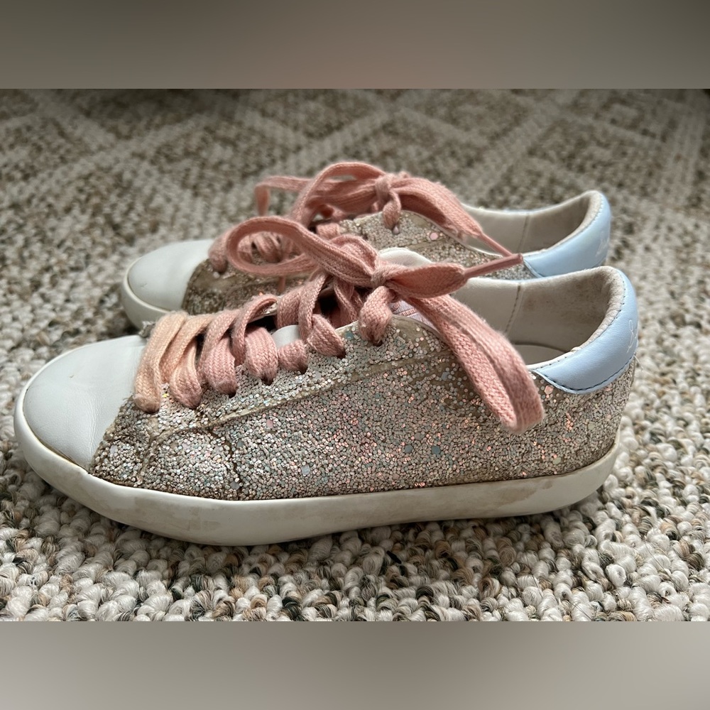 Sam Edelman girls glitter sneakers size 12